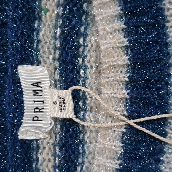 Prima cropped sweater nwt - Picture 6 of 7